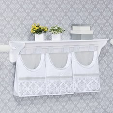 Porta Fraldas Damask para varão - 3 Peças Porta Fraldas Damask para varão - 3 Peças
