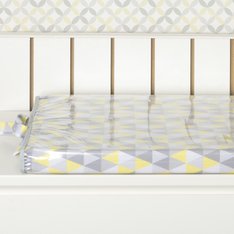 Trocador Plastificado Harmonia Amarelo - 1 peça Trocador Plastificado Harmonia Amarelo - 1 peça