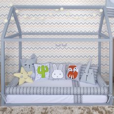 Kit Montessoriano Fox Cinza e Preto - 7 Peças Kit Montessoriano Fox Cinza e Preto - 7 Peças
