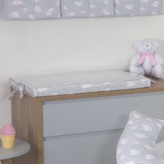 Trocador Plastificado Sonho Rosa - 1 peça Trocador Plastificado Sonho Rosa - 1 peça
