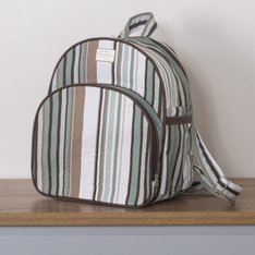 Mochila Classic Listra Verde - 1 Peça Mochila Classic Listra Verde - 1 Peça