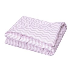 Edredom Estampado Dupla Face Chevron Rosa E Cinza - 1 peça Edredom Estampado Dupla Face Chevron Rosa E Cinza - 1 peça