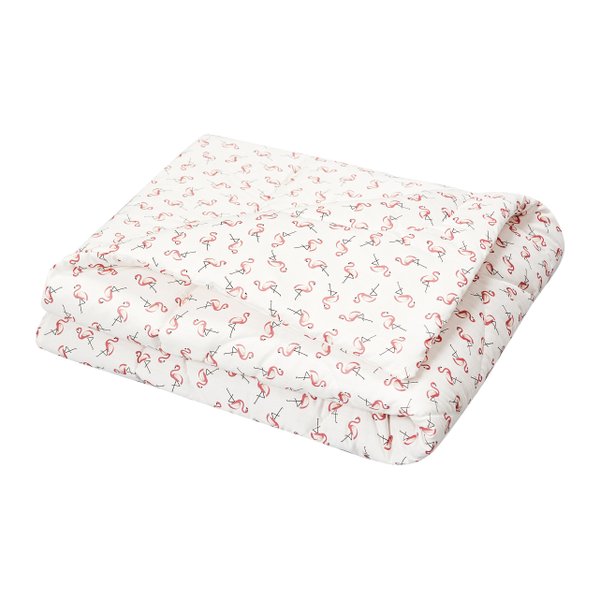 Edredom Estampado Dupla Face Flamingo - 1 peça Edredom Estampado Dupla Face Flamingo - 1 peça