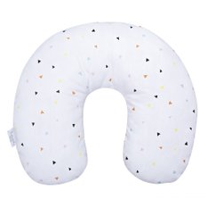 Apoio de Pescoço Estampado Triângulo Colorido, Protege e da Conforto para Cabeça do Bebê - 1 Peça Apoio de Pescoço Estampado Triângulo Colorido, Protege e da Conforto para Cabeça do Bebê - 1 Peça