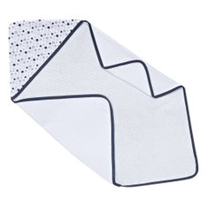 Toalha De Banho C/ Capuz Estampado Estrela Azul - 1 peça Toalha De Banho C/ Capuz Estampado Estrela Azul - 1 peça