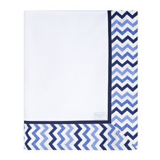 Cobertor Fofo Chevron Marinho E Azul - 1 peça Cobertor Fofo Chevron Marinho E Azul - 1 peça