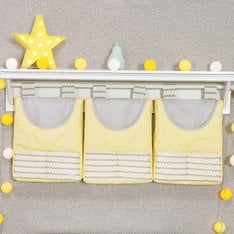 Porta Fraldas Sunshine para varão - 3 peças Porta Fraldas Sunshine para varão - 3 peças