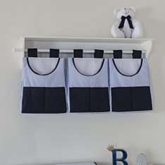 Porta Fraldas para Varão Avião - 3 Peças Porta Fraldas para Varão Avião - 3 Peças
