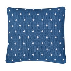 Enfeite Decorativo Tricot Poá Petróleo - 1 Peça Enfeite Decorativo Tricot Poá Petróleo - 1 Peça