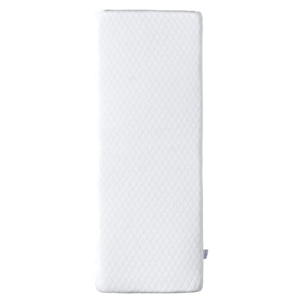 Colchonete para Moisés Matelado Branco, 100% Algodão - 1 peça Colchonete para Moisés Matelado Branco, 100% Algodão - 1 peça