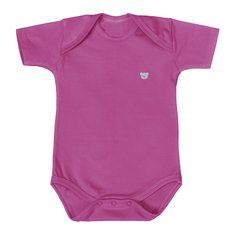 Body Basic Liso Manga Curta Pink - 1 Peça Body Basic Liso Manga Curta Pink - 1 Peça