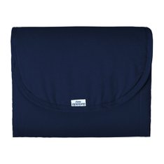 Trocador Portátil Marinho com Forro Impermeável e Bolsos Internos - 1 peça Trocador Portátil Marinho com Forro Impermeável e Bolsos Internos - 1 peça