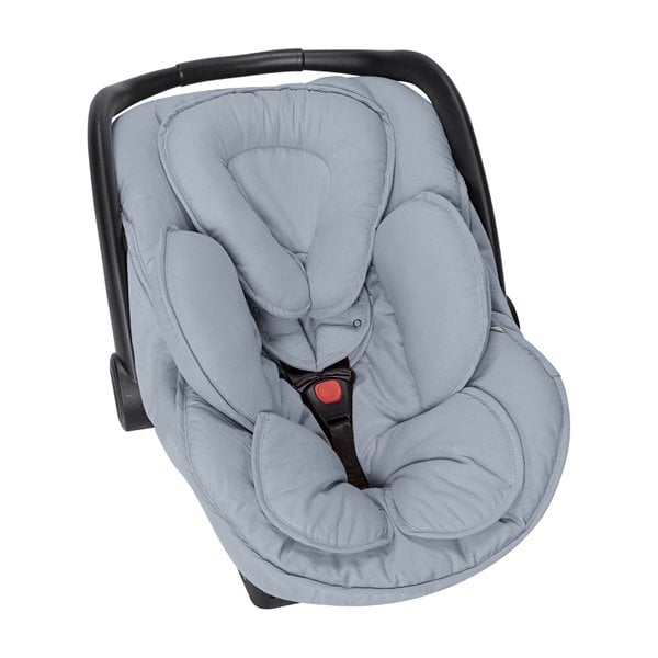 Capa Anatômica Chumbo para Bebê Conforto Acolchoada e Ajustável, 100% Algodão -1 Peça Capa Anatômica Chumbo para Bebê Conforto Acolchoada e Ajustável, 100% Algodão -1 Peça