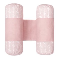 Segura Bebê Raminho Rosa Estampado 100% Algodão - 01 Peça Segura Bebê Raminho Rosa Estampado 100% Algodão - 01 Peça