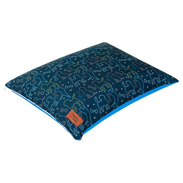 Almofada Pet P Contorno Dog Marinho (Coleção Billy, Pega a bolinha!) – 1 Peça Almofada Pet P Contorno Dog Marinho (Coleção Billy, Pega a bolinha!) – 1 Peça