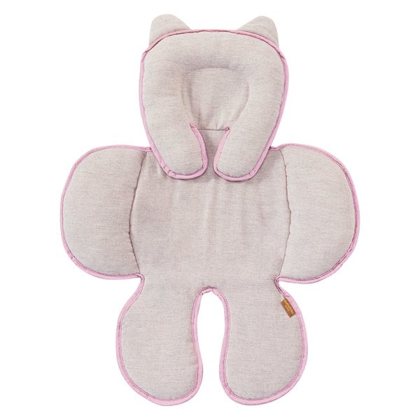 Capa Anatômica Linho Rosê Para Bebê Conforto Acolchoada E Ajustável - 1 Peça Capa Anatômica Linho Rosê Para Bebê Conforto Acolchoada E Ajustável - 1 Peça