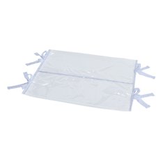 Capa Plástica com Viés Branco p/ Trocador Anatômico - 01 Peça Capa Plástica com Viés Branco p/ Trocador Anatômico - 01 Peça