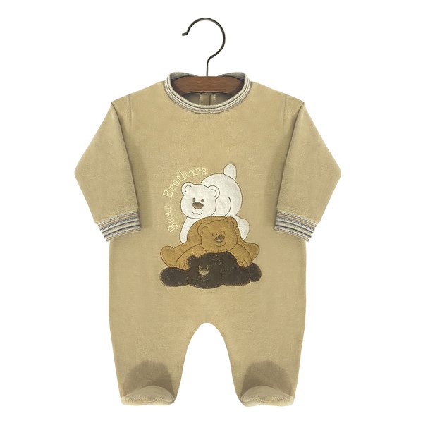 Macacão em Plush Família Urso - 01 Peça Macacão em Plush Família Urso - 01 Peça