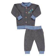 Conjunto Baby Casaco e Calça em Plush Pipa - 02 Peças Conjunto Baby Casaco e Calça em Plush Pipa - 02 Peças