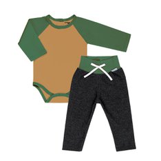Conjunto Body Manga Longa e Calça Selva - 2 Peças Conjunto Body Manga Longa e Calça Selva - 2 Peças