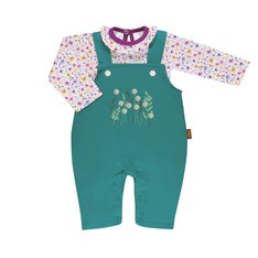 Conjunto Body Manga Longa e Jardineira Longa Lilac - 2 Peças Conjunto Body Manga Longa e Jardineira Longa Lilac - 2 Peças