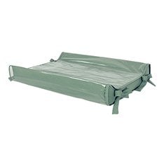 Trocador Anatômico Basic Verde Escuro com Elevações nas Laterais e Plástico Impermeável Removível - 1 Peça Trocador Anatômico Basic Verde Escuro com Elevações nas Laterais e Plástico Impermeável Removível - 1 Peça