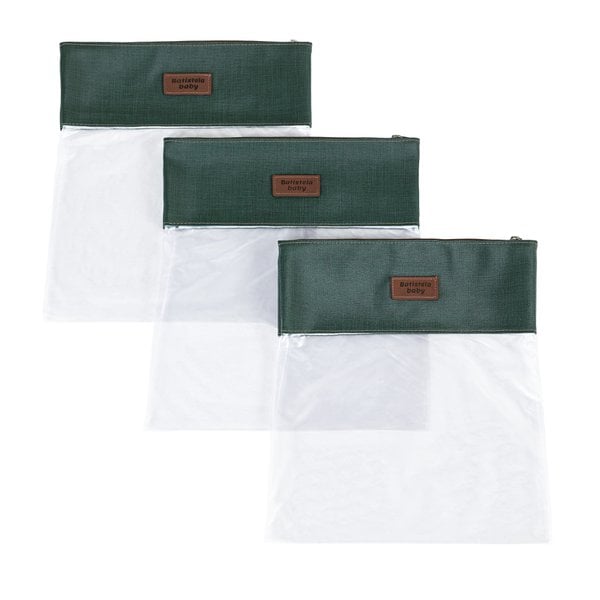 Saquinho Maternidade Verde Musgo - 3 Peças Saquinho Maternidade Verde Musgo - 3 Peças
