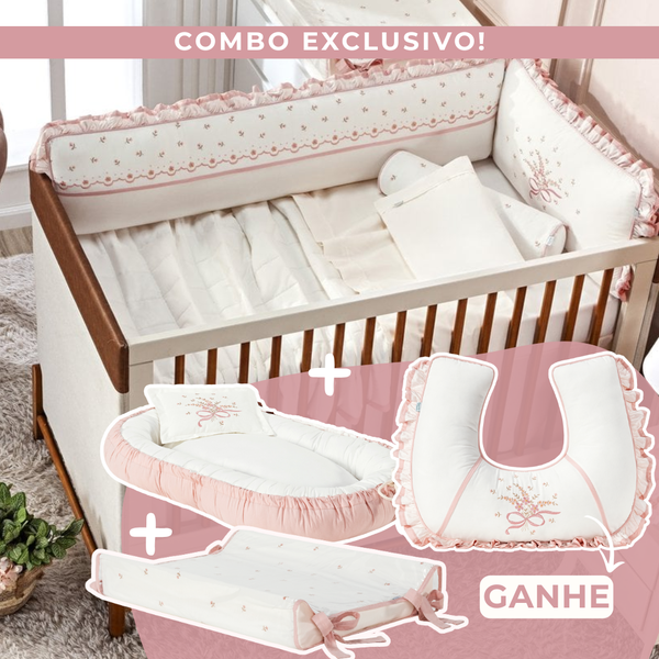 Combo Quarto Completo Marli - 12 Peças Combo Quarto Completo Marli - 12 Peças