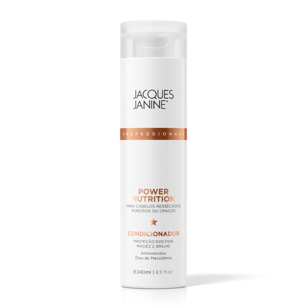 Condicionador Jacques Janine Professionnel Power Nutrition 240ml Condicionador Jacques Janine Professionnel Power Nutrition 240ml
