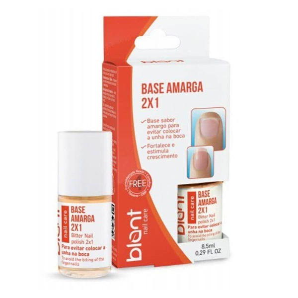 Esmalte Blant Base Amarga para Unhas 2 em 1 8,5ml Esmalte Blant Base Amarga para Unhas 2 em 1 8,5ml