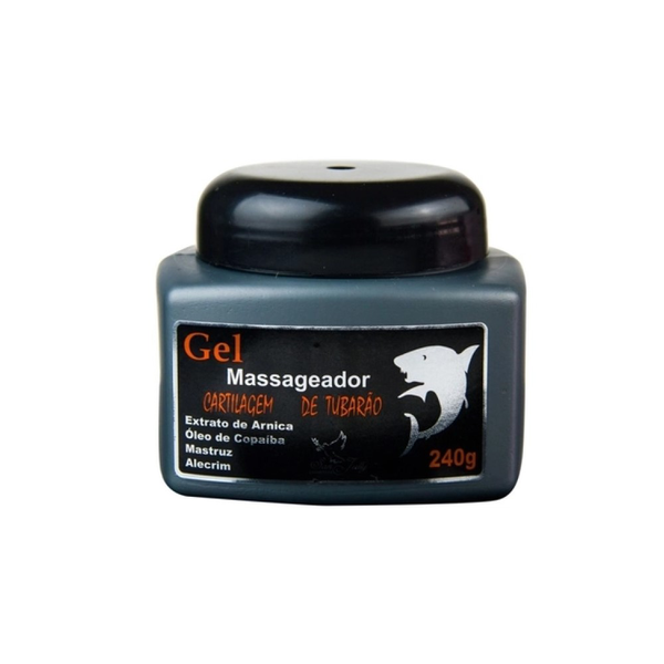 Gel Massageador San Jully Cartilagem de Tubarão 240gr Gel Massageador San Jully Cartilagem de Tubarão 240gr