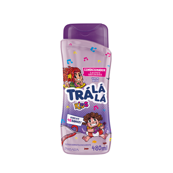 Condicionador Trá Lá Lá Kids Cachos Definidos 480ml Condicionador Trá Lá Lá Kids Cachos Definidos 480ml