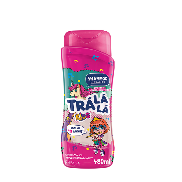 Shampoo Trá Lá Lá Kids Hidrakids 480ml Shampoo Trá Lá Lá Kids Hidrakids 480ml