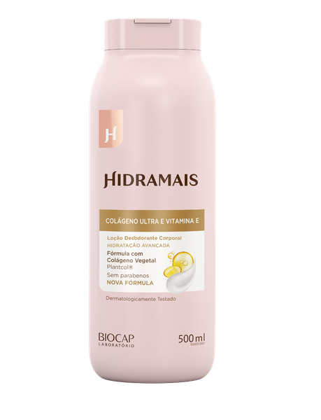 Loção Desodorante Corporal Colágeno e Vitamina E Hidramais 500ml Loção Desodorante Corporal Colágeno e Vitamina E Hidramais 500ml