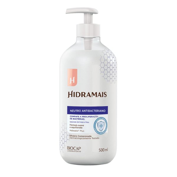 Sabonete Líquido Hidramais Neutro Antibacteriano 500ml Sabonete Líquido Hidramais Neutro Antibacteriano 500ml