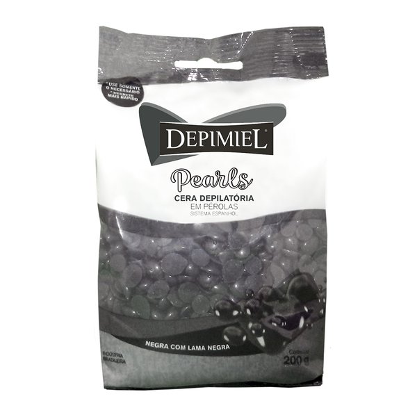 Cera Depimiel Granulada Negra 200g Cera Depimiel Granulada Negra 200g