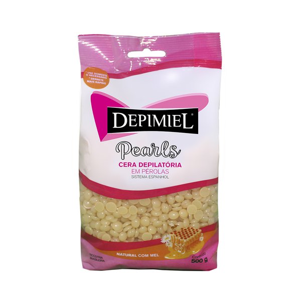 Cera Granulada Depimiel Natural 500g Cera Granulada Depimiel Natural 500g