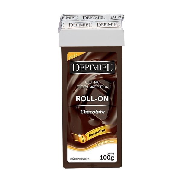 Cera Roll-on Depimiel Chocolate 100g Cera Roll-on Depimiel Chocolate 100g