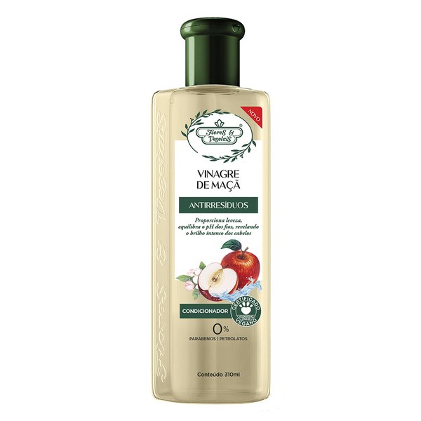 Condicionador Flores e Vegetais Vinagre de Maçã 310ml Condicionador Flores e Vegetais Vinagre de Maçã 310ml