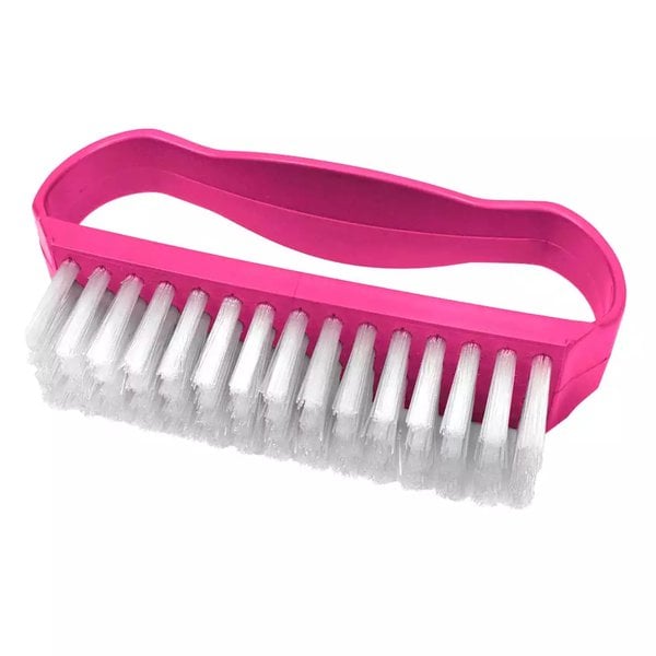 Escova para Unhas Santa Clara com Cerdas Branca Rosa un Escova para Unhas Santa Clara com Cerdas Branca Rosa un