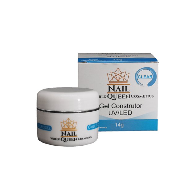 Gel Construtor Nail Queen Clear 14g Gel Construtor Nail Queen Clear 14g