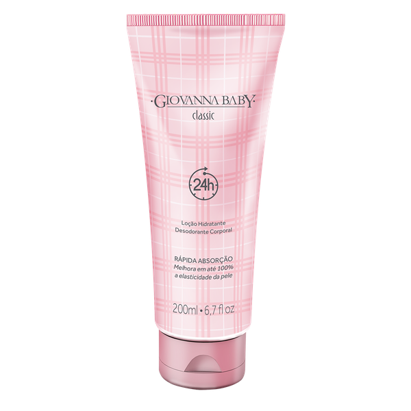 Loção Hidratante Giovanna Baby Rosa 200ml Loção Hidratante Giovanna Baby Rosa 200ml