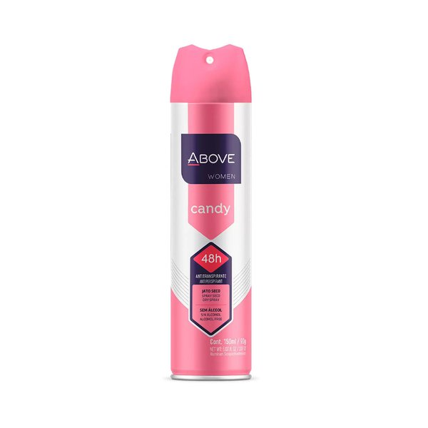 Desodorante Aerosol Above Candy 150ml Desodorante Aerosol Above Candy 150ml