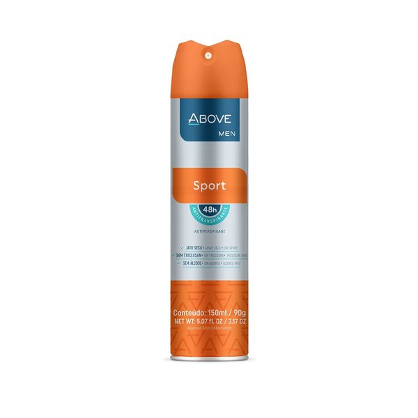 Desodorante Aerosol Above Sport For Men 150ml Desodorante Aerosol Above Sport For Men 150ml