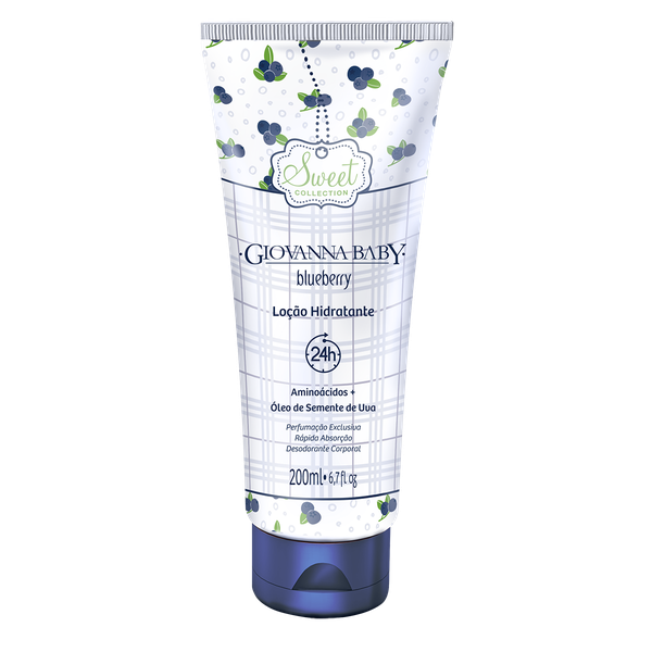 Loção Hidratante Giovanna Baby Blueberry 200ml Loção Hidratante Giovanna Baby Blueberry 200ml