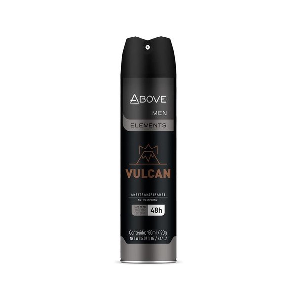 Desodorante Aerosol Above Vulcan 150ml Desodorante Aerosol Above Vulcan 150ml