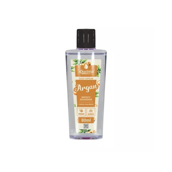 Óleo Mineral Kelma Capilar Argan 80ml Óleo Mineral Kelma Capilar Argan 80ml