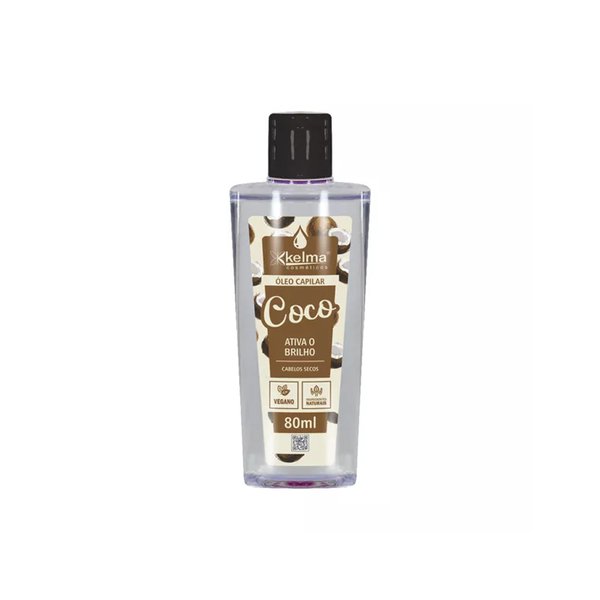 Óleo Mineral Kelma Capilar Coco 80ml Óleo Mineral Kelma Capilar Coco 80ml