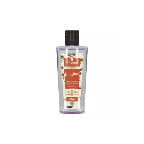 Óleo Mineral Kelma Capilar Mandioca 80ml Óleo Mineral Kelma Capilar Mandioca 80ml