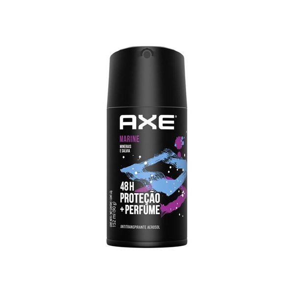 Desodorante Aerosol Axe Marine 150ml Desodorante Aerosol Axe Marine 150ml